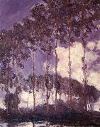 Claude Monet Poplars on the Banks of the River Epte oil on canvas